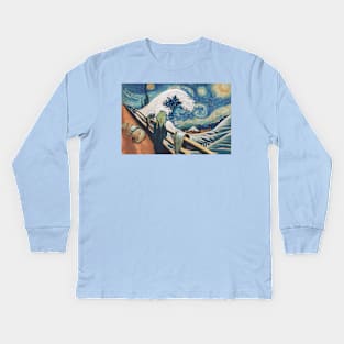 classic paintings dream Kids Long Sleeve T-Shirt